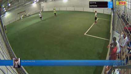 But de Paul (3-0) - EGYPTE Vs ESPAGNE - 09/07/18 21:00 - PHASE FINALE CDM 2018 - Poitiers Game Parc