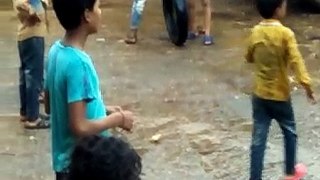 Village boy doing an Amazing trick with a Tyre...!!!!Must see video...!!!