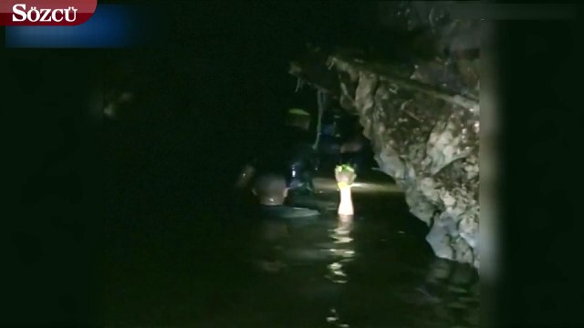 Mağarada kurtarma çalışmaları devam ediyor