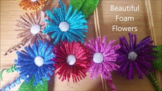 beautifull diy foam flowers