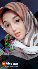 Girl cute sing dangdut