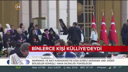 Cumhurbaşkanı Erdoğan yemin etti