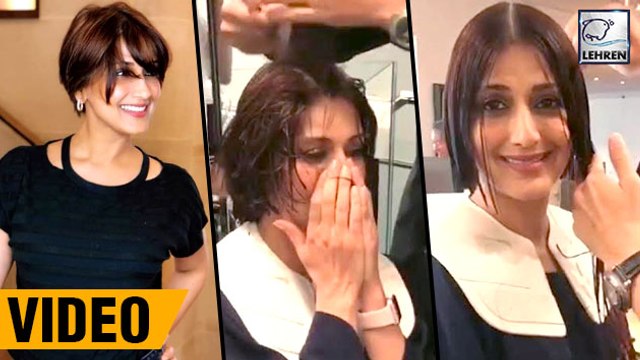 Sonali Bendre Chops Her Hair For Treatment | WATCH VIDEO