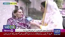 OLD Lady Badly Criticize And Chitroling PMLN In NA-129