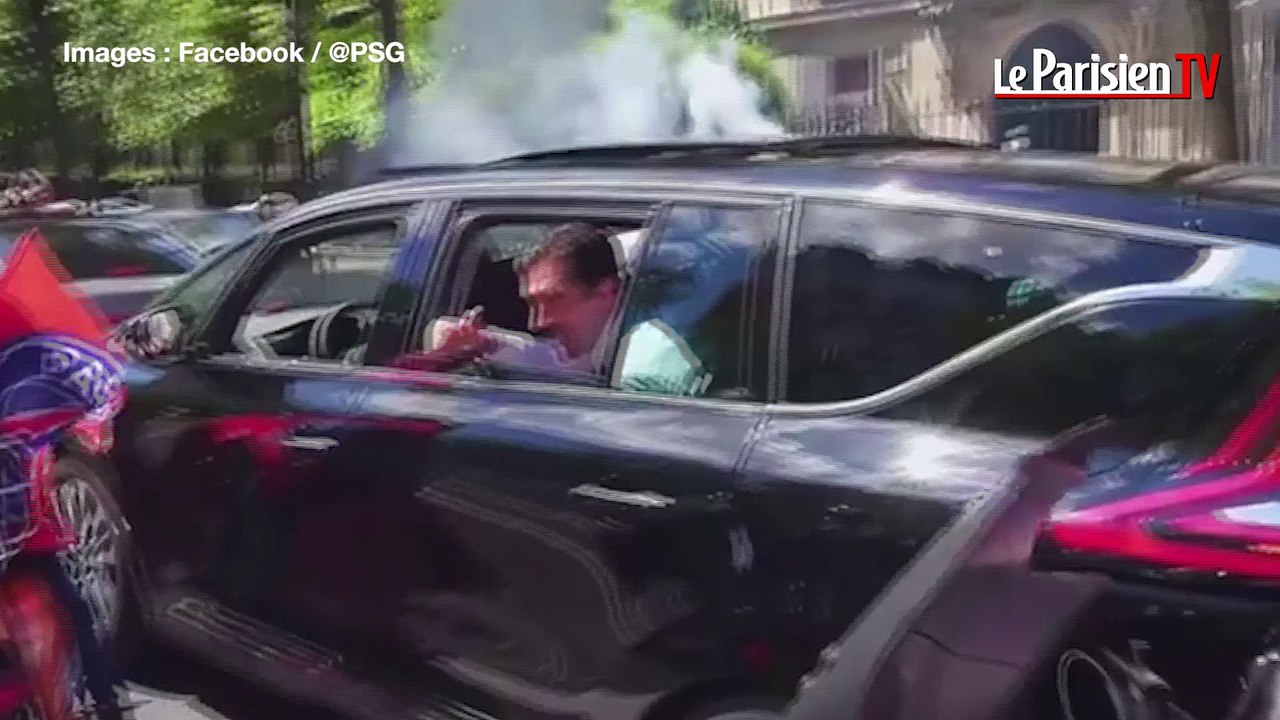 PSG : Buffon accueilli en légende et en vespa par des fans du club