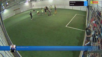 But de Benoit (1-2) - SENEGAL Vs JAPON - 09/07/18 23:40 - PHASE FINALE CDM 2018 - Poitiers Game Parc