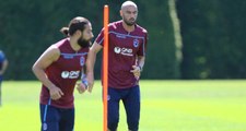 Trabzonspor'da Burak Yılmaz, Uzun Sürenin Ardından İlk Kez Antrenmana Çıktı