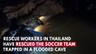 Soccer Team Rescued From Flooded Thai Caves