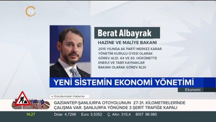 İşte yeni ekonomi yönetimi