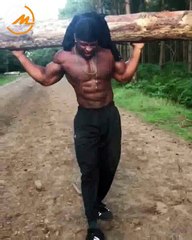 Nana Kwadwo - No Gym, No Problem!#strongmuscleStrong Muscle