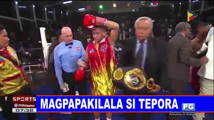 SPORTS BALITA: Magpapakilala si Tepora