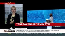 Yeni bakanlar yemin etti