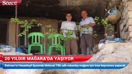 20 Yıldır mağarada yaşıyor