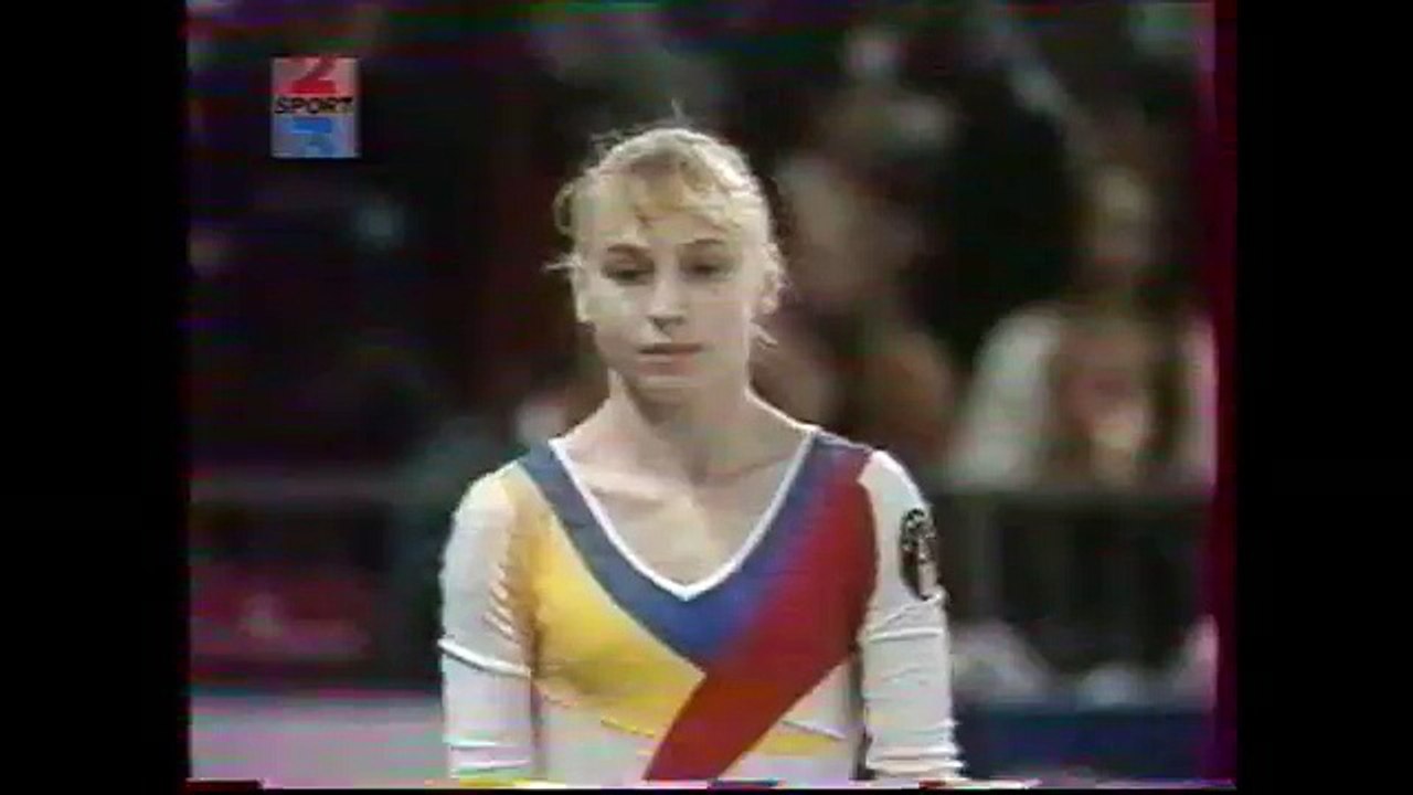 Simona AMANAR (ROM) UB - 1996 Europeans Birmingham EF