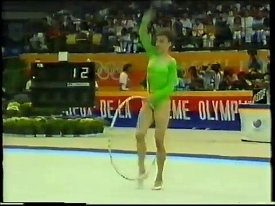 María MARTIN (ESP) hoop - 1988 Seoul Olympics AA final