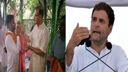 Jayant Sinha के दोषियों को माला पहनाने पर Rahul Gandhi ने बोला हमला  | वनइंडिया हिंदी