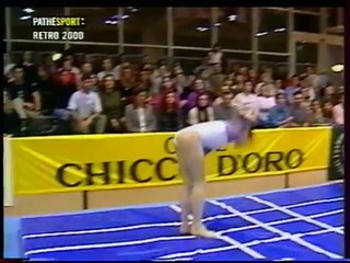 Elena ZAMOLODCHIKOVA (RUS) vault - 2000 Arthur Gander memorial