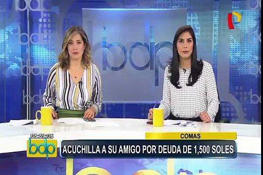 Comas: hombre es acuchillado por una deuda de 1,500 soles