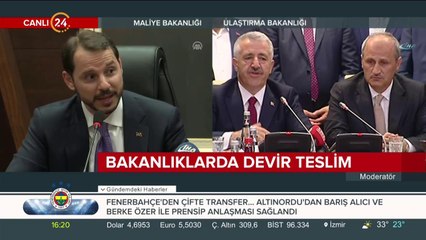 Berat Albayrak görevi devraldı