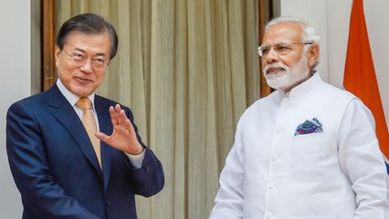 Narendra Modi के दोबारा PM बननें की Moon Jae-in ने की भविष्यवाणी | वनइंडिया हिंदी