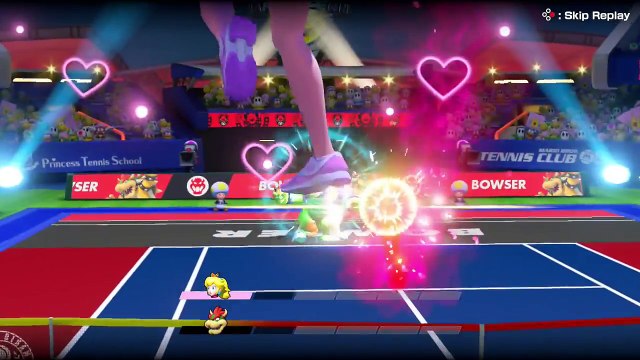(Peach) Special Shot . Exhibition . Mario Tennis Aces (Nintendo Switch)