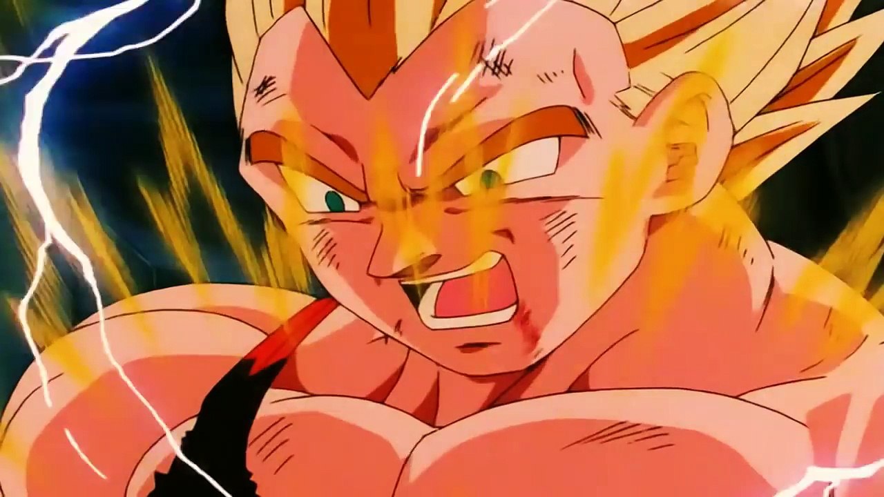 Vegeta recibe descargas eléctricas (HD)