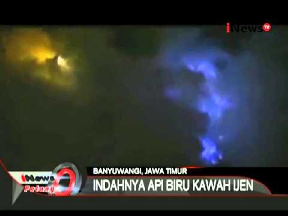 Indahnya Api Biru Kawah Ijen - iNews Petang 20/06