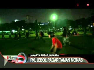 PKL Monas Mengamuk, Petugas SAT POL PP Tunggang langgang - iNews Pagi 21/06