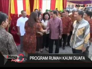 Pemerintah Canangkan Pemberian Rumah Untuk Kaum Duafa, Sidoarjo Jawa Timur - iNews Pagi 23/06