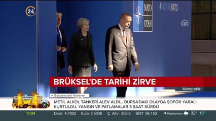 Brüksel'de tarihi zirve