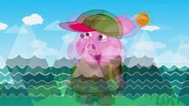 Hapy pig 09 - Spiderman pig and Dinosaur drink holy water ❤️ Cartoons For Kids