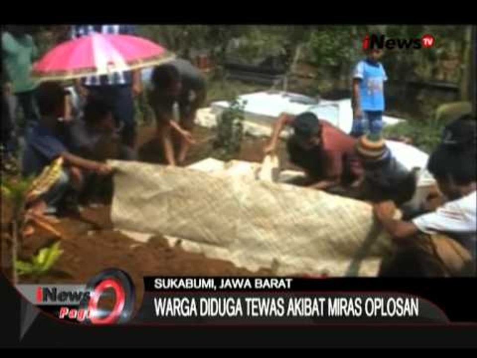 Lagi! Miras Oplosan Renggut Korban Jiwa Di Sukabumi, Jawa Barat - iNews Pagi 11/06