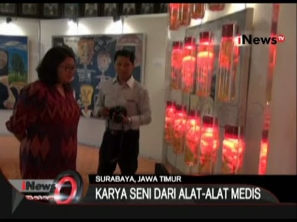 Unik! Karya Seni Kontemporer Dari Peralatan Medis - iNews Malam 14/06