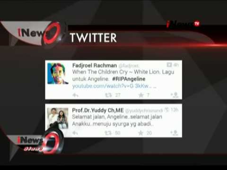 Masyarakat Berkabung Atas Kematian Angeline - iNews Siang 11/06