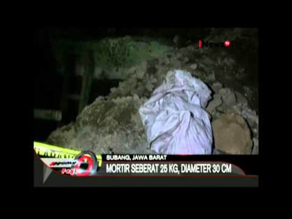 Mortir Aktif Seberat 25 Kg Dalam Septic Tank, Gegerkan Warga Subang, Jawa Barat - iNews Pagi 12/06