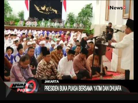 Presiden Jokowi Berikan Hadiah Sepeda Saat Buka Puasa Bersama - iNews Pagi 19/06
