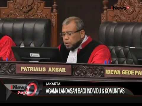 MK Tolak Uji Materi Soal Pernikahan Beda Agama - iNews Pagi 19/06