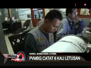 Erupsi Sinabung Terlihat Dari Jarak 17Km, Abu Vulkanik Kembali Hujani Brastagi - iNews Pagi 21/06