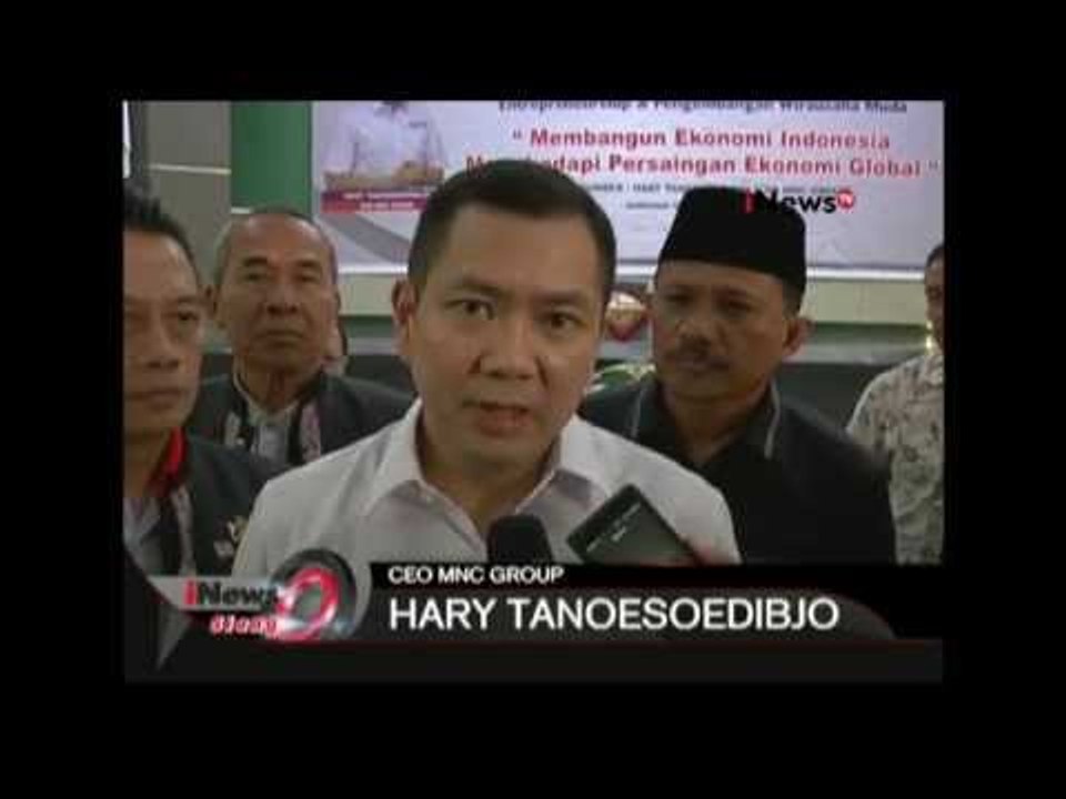 Hary Tanoesoedibjo: Tingkat Kesenjangan Di Indonesia Semakin Lebar - iNews Siang 12/06