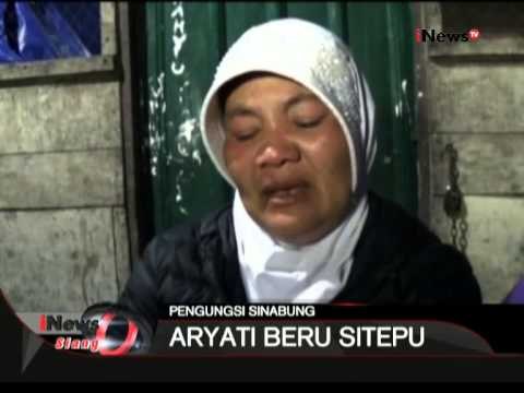 Kondisi Pengungsian Tak Layak, Pengungsi Sinabung Nekat Kembali Kerumah - iNews Siang 22/06