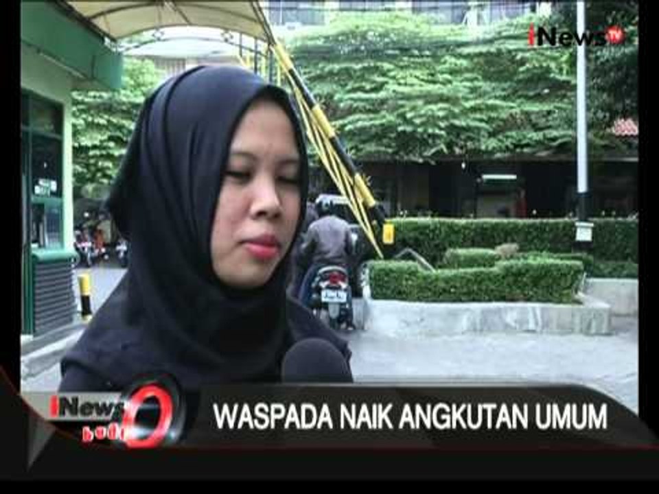 Kaum Wanita Lebih Hati Hati Menggunakan Angkutan Umum Di Malam Hari - iNews Pagi 24/06