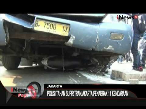 Kecelakaan Transjakarta, Seorang Pengendara Motor Tewas Tertabrak Transjakarta - iNews Pagi 24/06