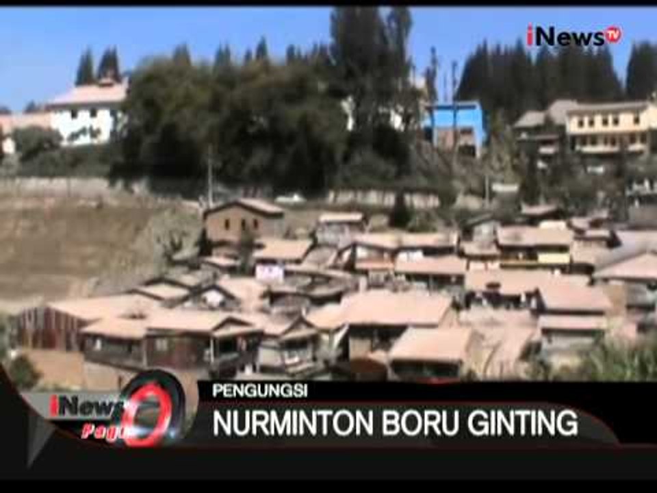 Dampak Erupsi Sinabung, Debu Selimuti Pos Pengungsi - iNews Pagi 24/06