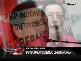 Sutiyoso Akan Jalani Fit And Proper Test - iNews Pagi 30/06