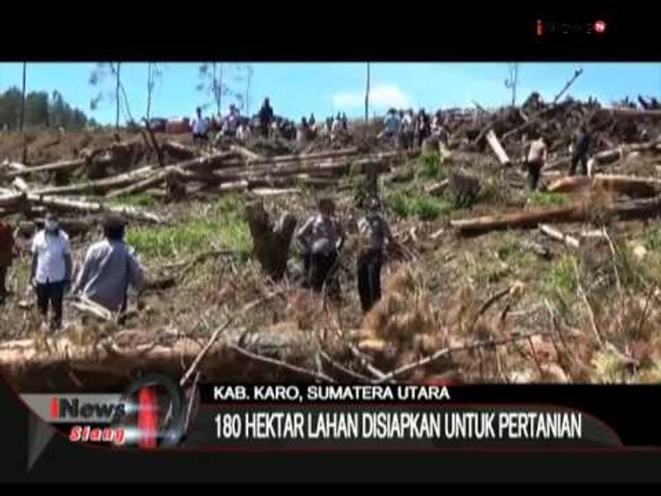 Pemerintah Siapkan 180 Hektar Lahan Untuk Petani Sinabung - iNews Siang 26/06