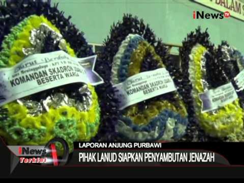 Pihak Lanud Siapkan Peyambutan Jenazah - iNews Malam 01/07