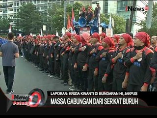 Live Report Dari Bundaran Hi: Demo JHT, Masa Gabungan Dari Serikat Buruh - iNews Petang 03/07