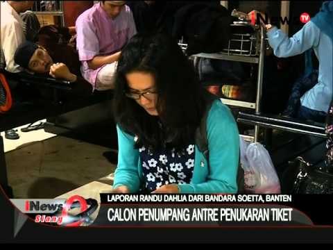 Live Report: Pasca Gagalnya Penerbangan, Penumpang Menukarkan Kembali Tiketnya - iNews Siang 06/07