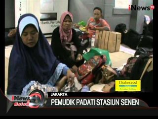 Para Pemudik Mulai Memadati Terminal dan Stasiun - iNews Malam 07/07