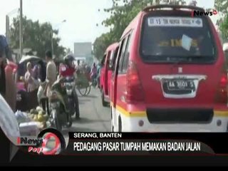 Jalur Mudik Alternatif Menuju Pelabuhan Merak Dihadang Pasar Tumpah - iNews Pagi 08/07